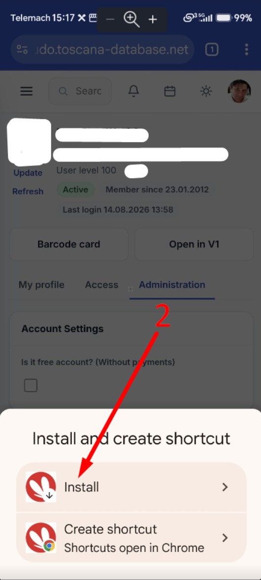 Izbor između instalacije i prečaca